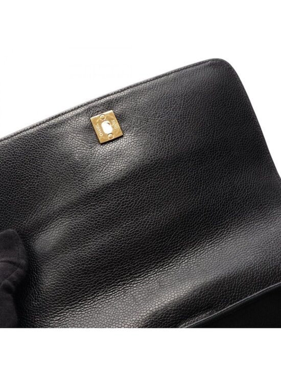 Chanel Backpack Triple CC Logo Black Calf Coco main image 6